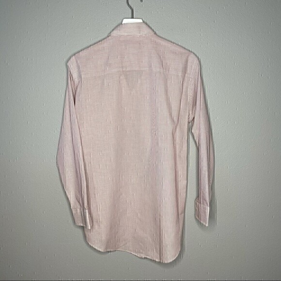 Christian Dior Men's Striped Button Down Long Sleeve Shirt - Picture 4 of 4